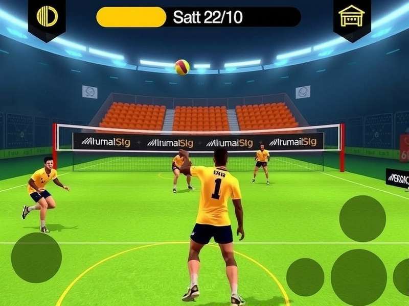 Mumbai Volley Elite Gameplay Screenshot